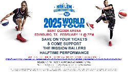 Mission Ballers All-Stars at the 2025 Harlem Globetrotters World Tour